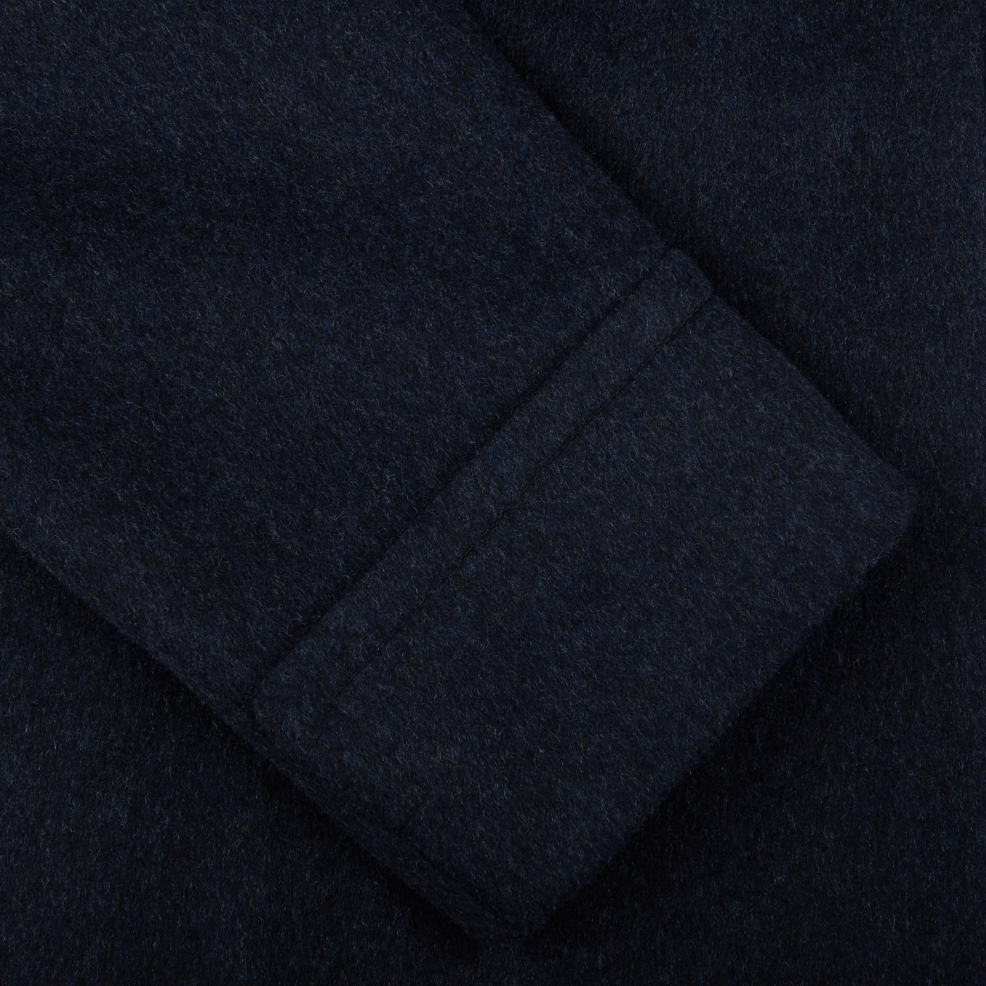 Luigi Bianchi - Blue Melange Loro Piana Wool Polo Coat | Baltzar