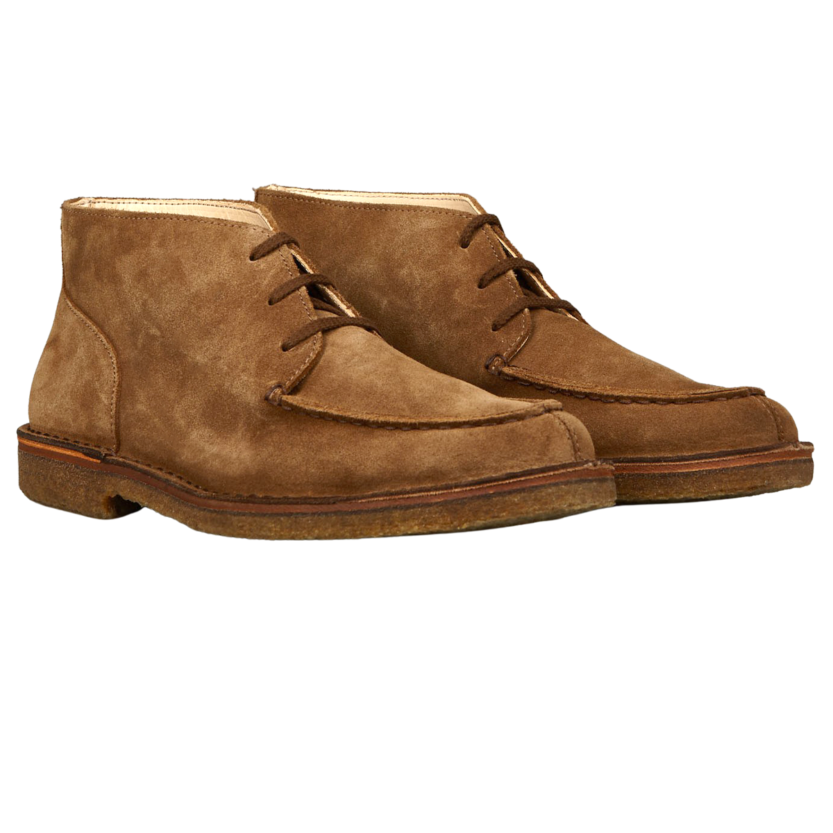 Astorflex - Dark Khaki Suede Dukeflex Chukka Boots | Baltzar