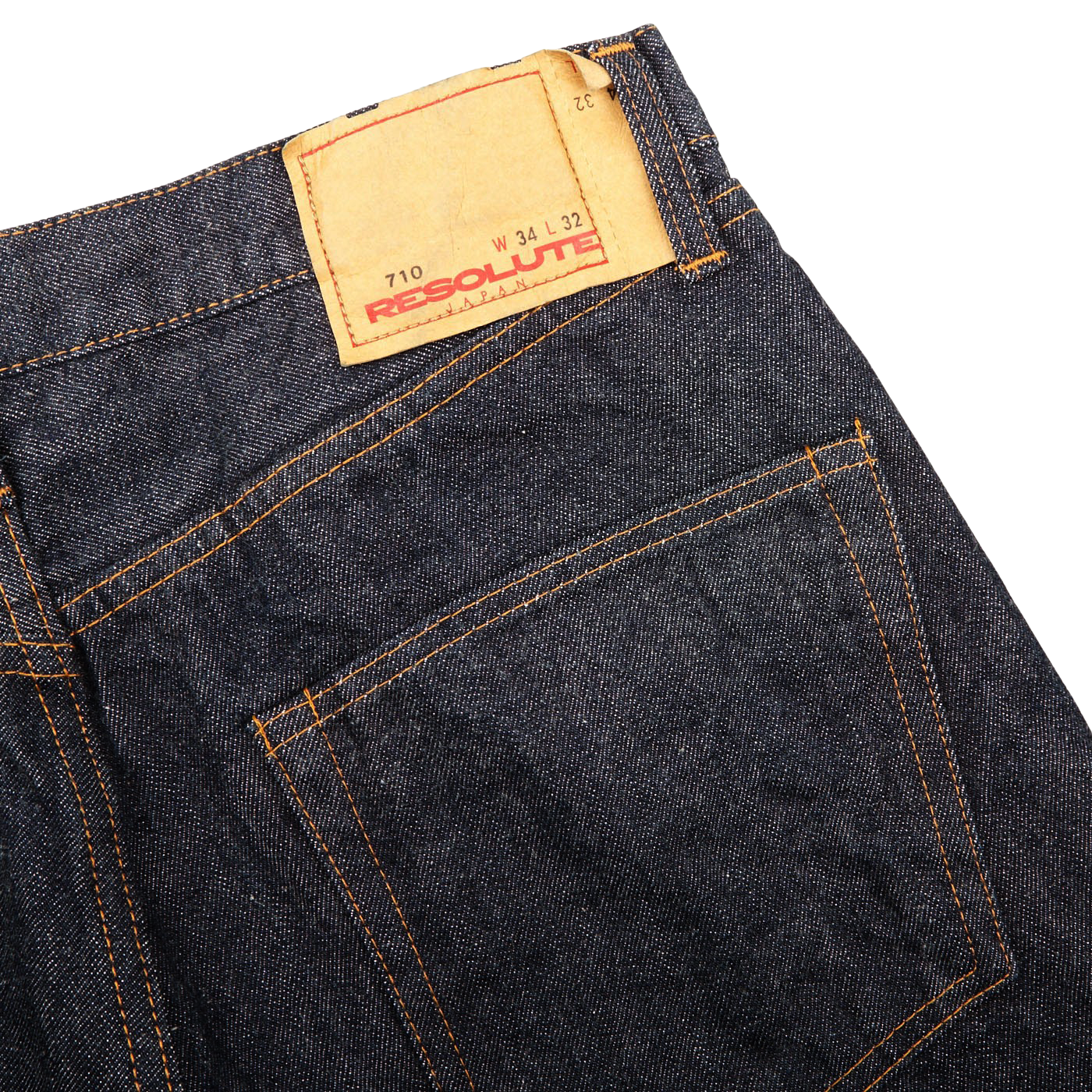 Dark Blue Cotton 710 One Wash Jeans