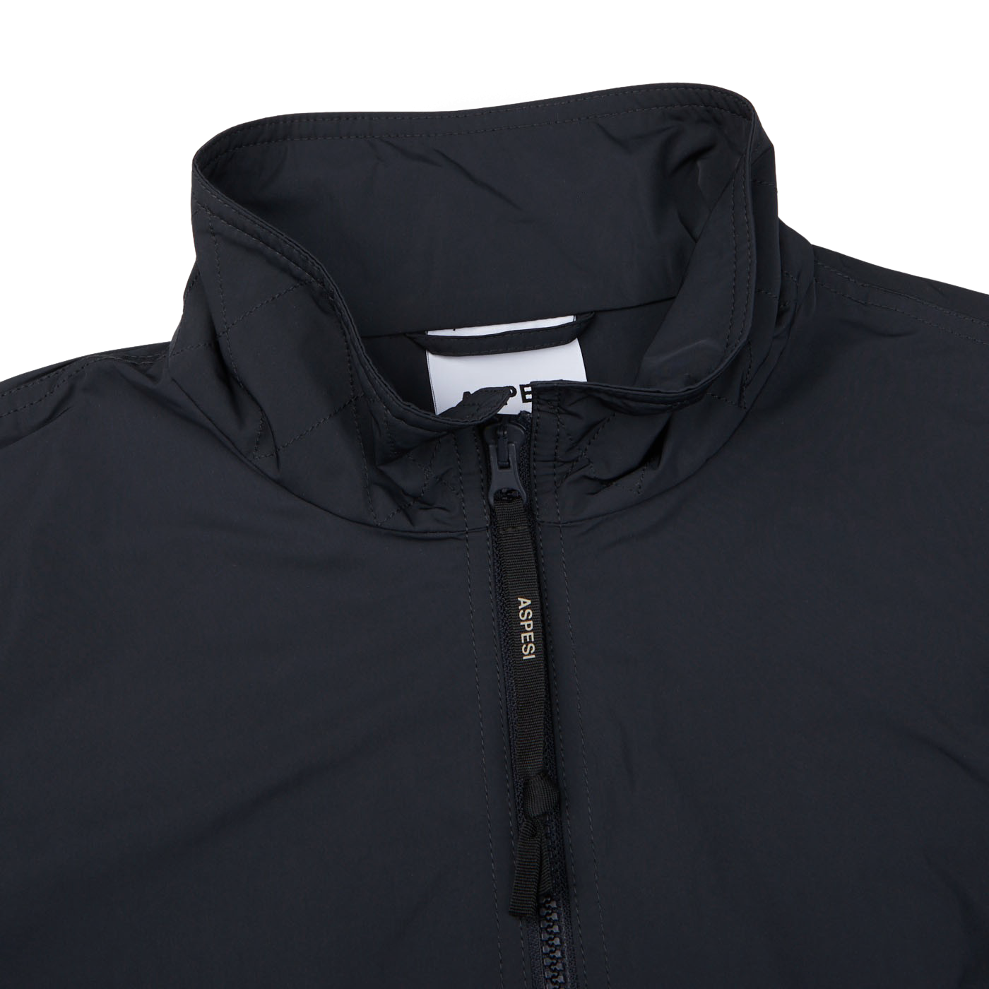 Aspesi - Navy Blue Nylon Taffeta Stringa Jacket | Baltzar