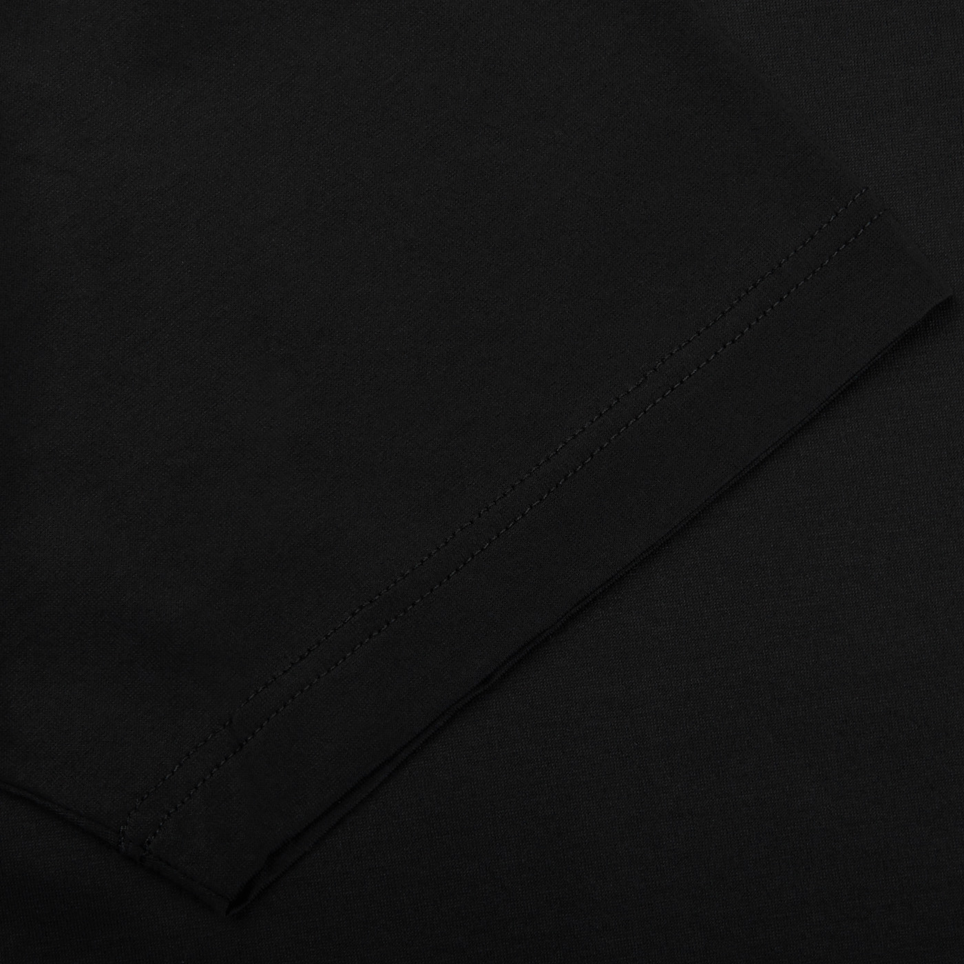 Gran Sasso - Black Cotton Filo Scozia Polo Shirt | Baltzar