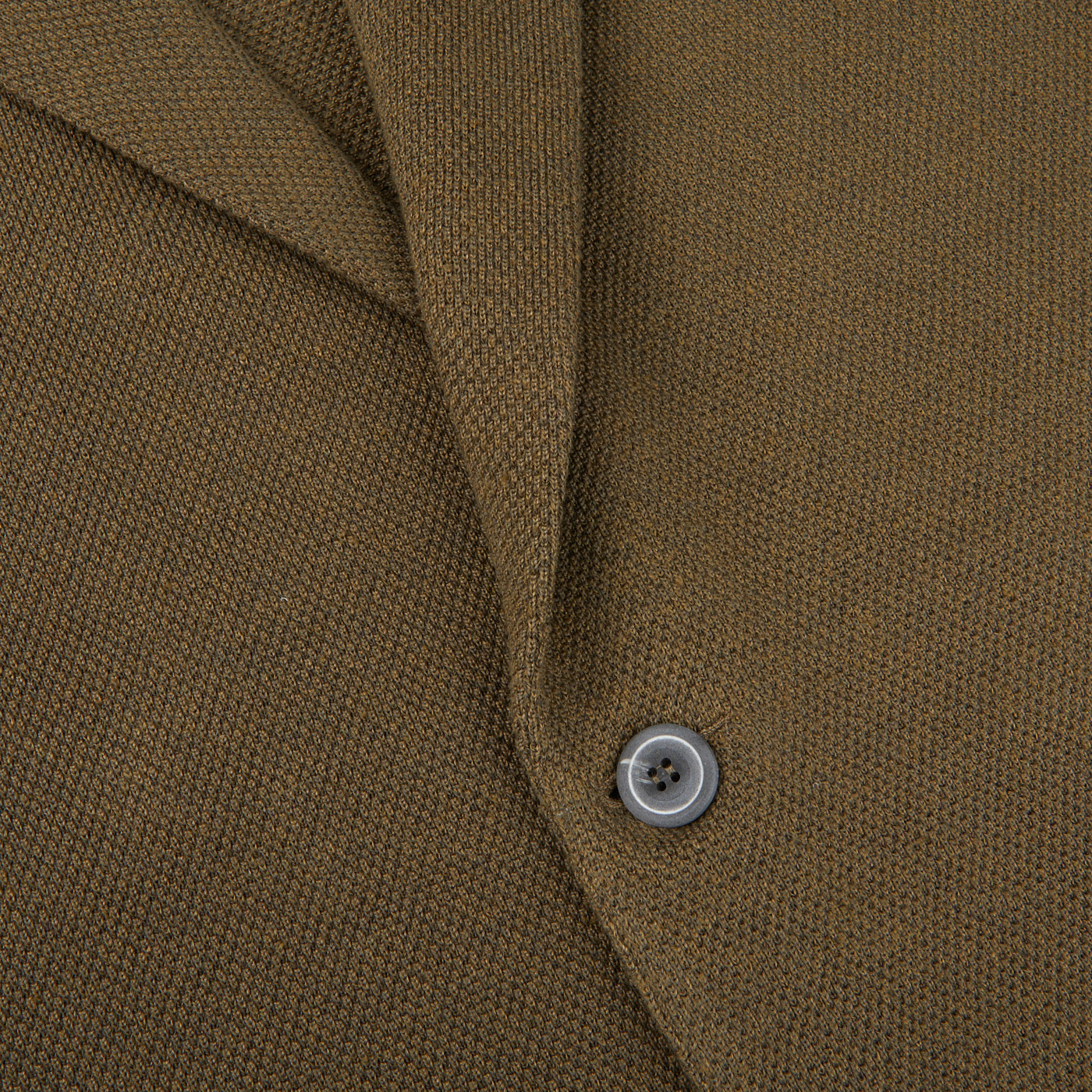 Gran Sasso - Moss Green Cotton Linen Knitted Blazer | Baltzar