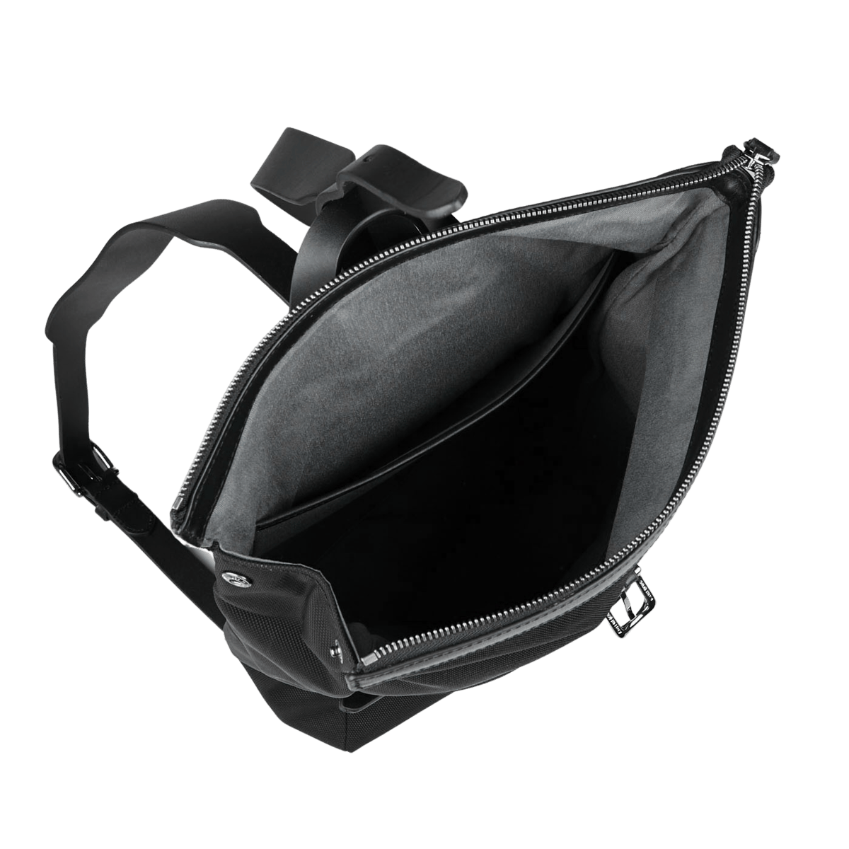 Mismo - Coal Black M/S Nylon Express Backpack | Baltzar