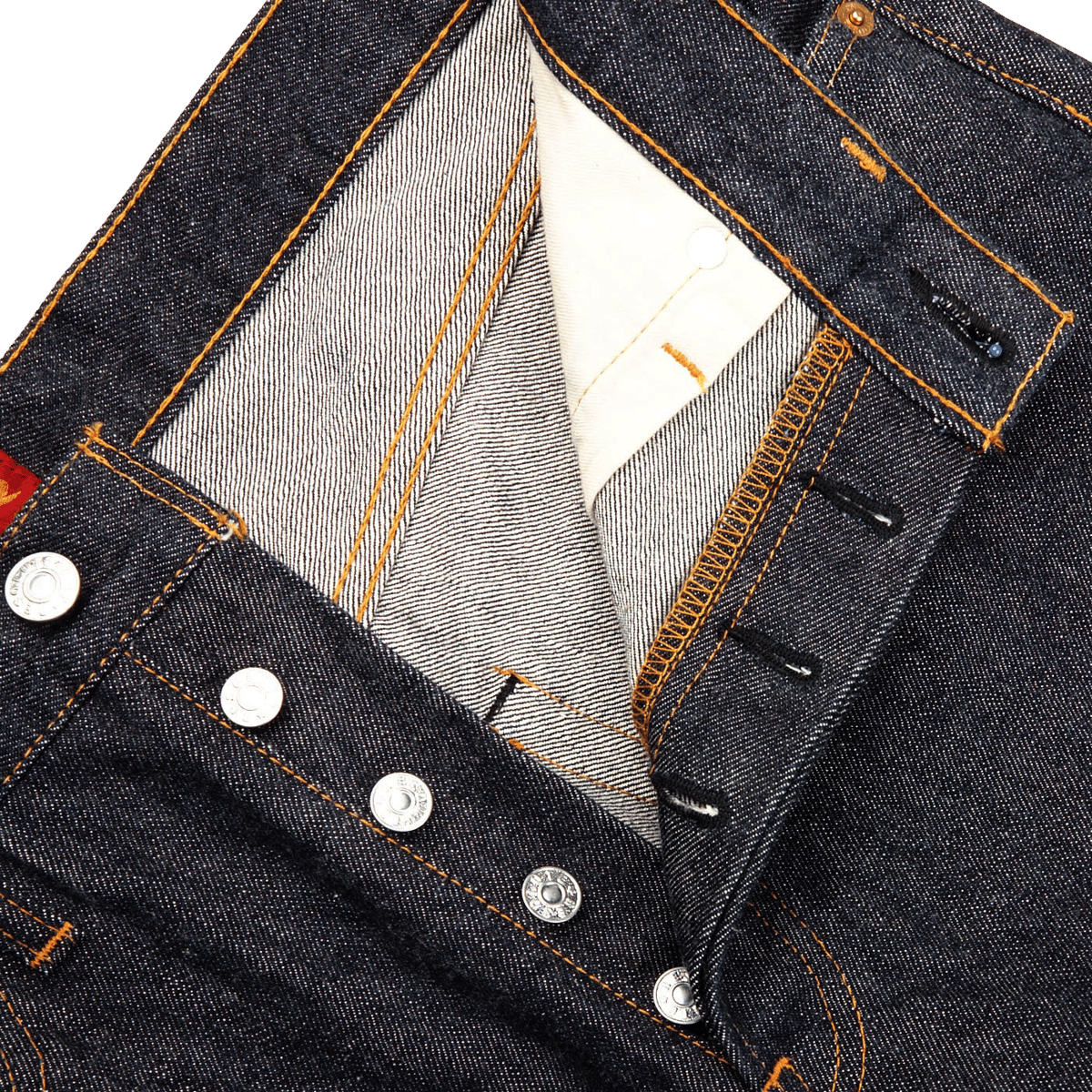 Resolute - Dark Blue Cotton One Wash Jeans | Baltzar