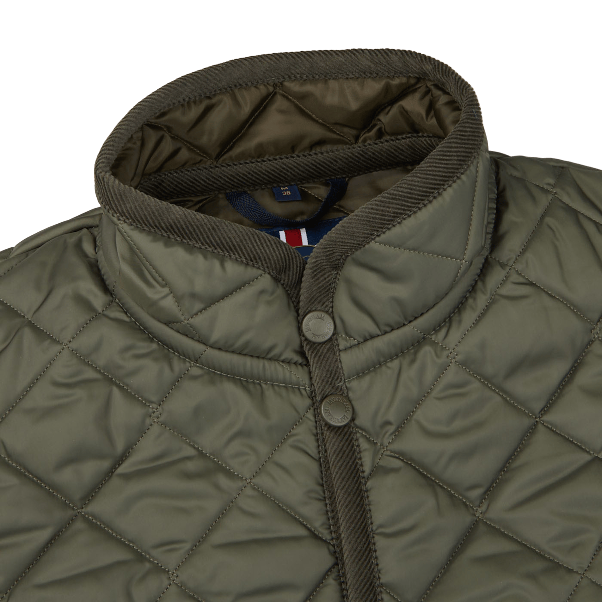 Lavenham - Olive Green Mickfield Technical Gilet | Baltzar